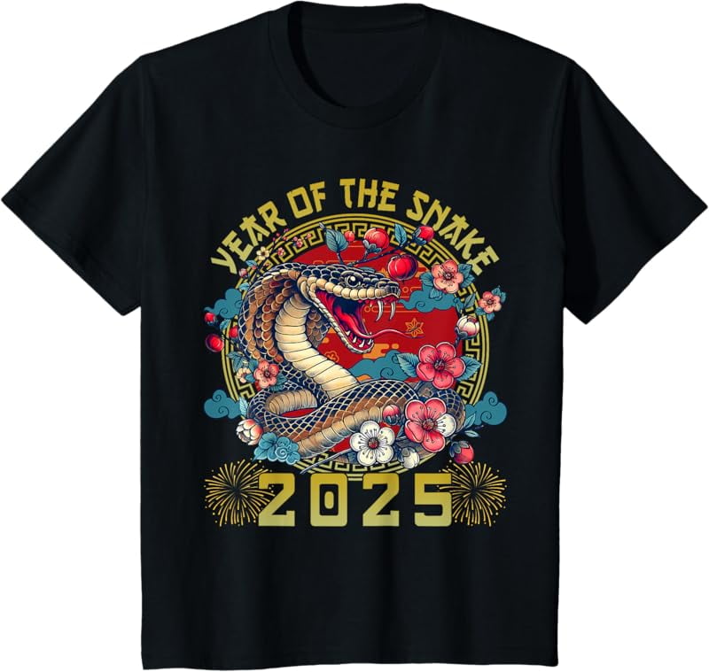 Chinese New Year 2025 Year Of The Snake Happy New Year 2025 TShirt