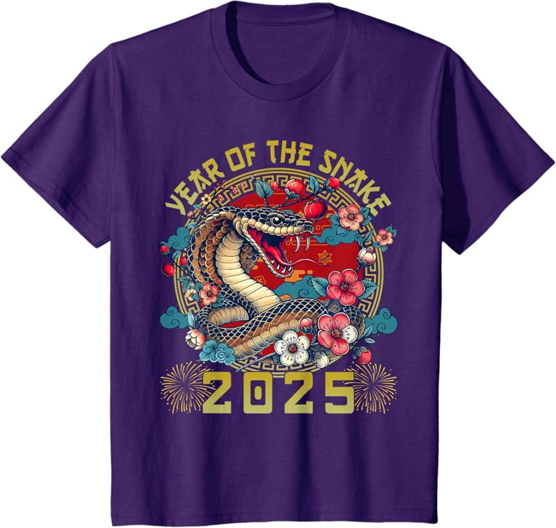 Chinese New Year 2025 Year Of The Snake Happy New Year 2025 TShirt