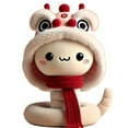 Chinese New Year 2025 snake year mascot toy Zodiac natal year gift