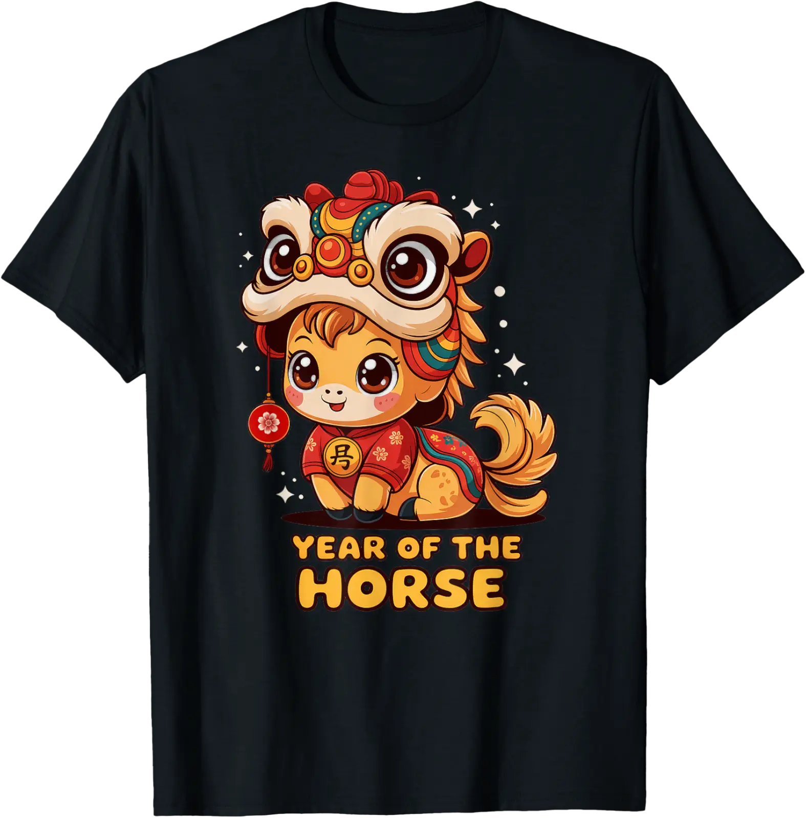 Chinese New Year 2026 Horse Lunar T-Shirt All Size S-5Xl - Walmart.com