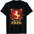 thumbnail image 1 of Chinese New Year 2026 Year of The Horse Happy New Year Graphic T-Shirt for Men and Women, 1 of 4