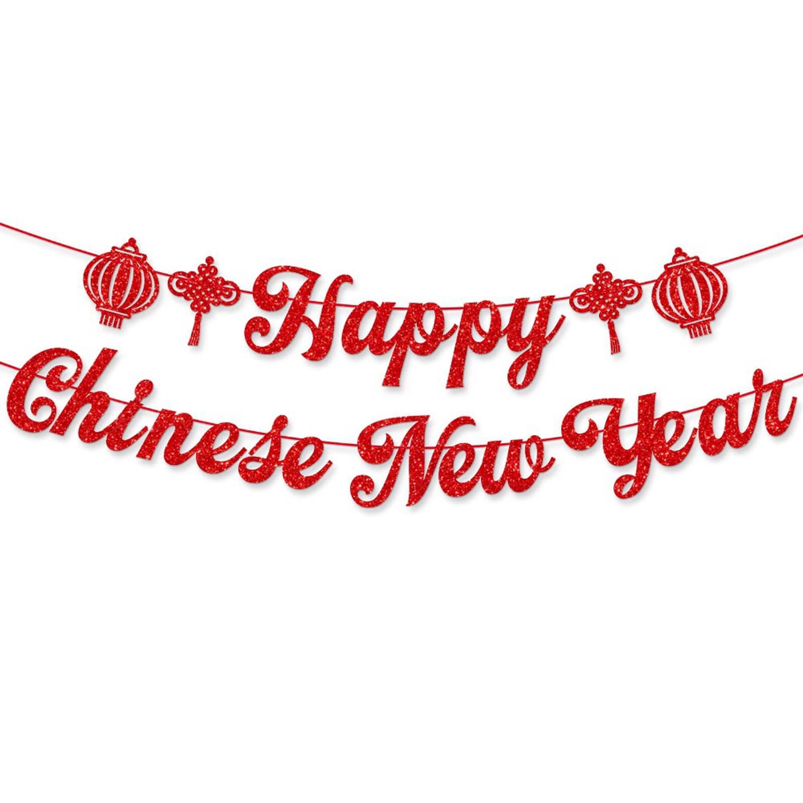 Chinese New Year Decorations 2025, 12Pack Lunar New Year Decorations