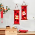 thumbnail image 1 of Chinese New Year Decorations 2025 Lunar New Year Couplets Chunlian Set Spring Festival Party Decor, 1 of 3