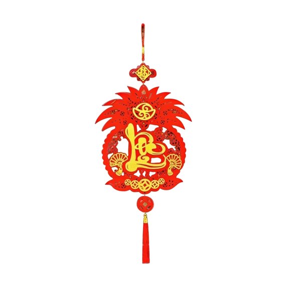Chinese New Year Decorations 2025, Vietnamese Chinese Knot Pendant "Daofu" Hanging Ornaments Lunar New Year Decoration Spring Festival Pendants for Home Office Car Tree Decor