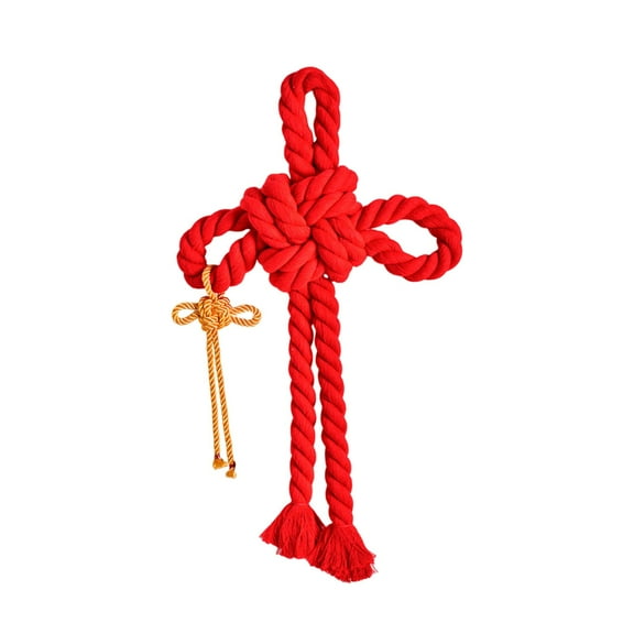 Chinese New Year Decorations, Handmade Chinese Knot Pendant Red Hanging Ornament Lucky Pendants Lantern for Luna New Year Spring Festival Home Office Car Tree Decorations