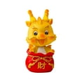 Chinese New Year Dragon Figurine With Moveable Head Traditional Of