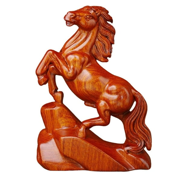 Chinese New Year Horse Statue,2026 Feng Shui Horse Figurine lessing Souvenir Sculpture Attracting Wealth and Good Luck for Good Fortune