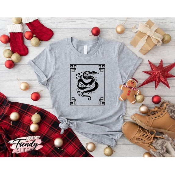 Chinese New Year Shirt, Lunar Year Shirt, Asian New Year Shirt, New Year Gift, Chinese 2025 Year Tee, Chinese Snake Gift,Asian New Year Gift TSHIRT All Size S-5XL