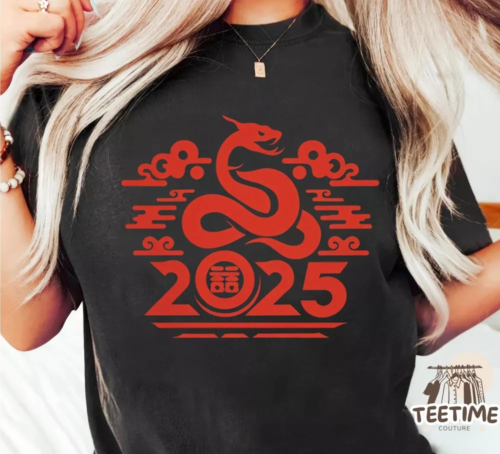 Chinese New Year Snake 2025 Lunar New Year Snake Sweatshirt TShirt