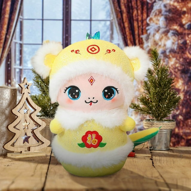 Chinese New Year Snake,2025 Year of The Snake Plushs Doll Zodiacs Snake