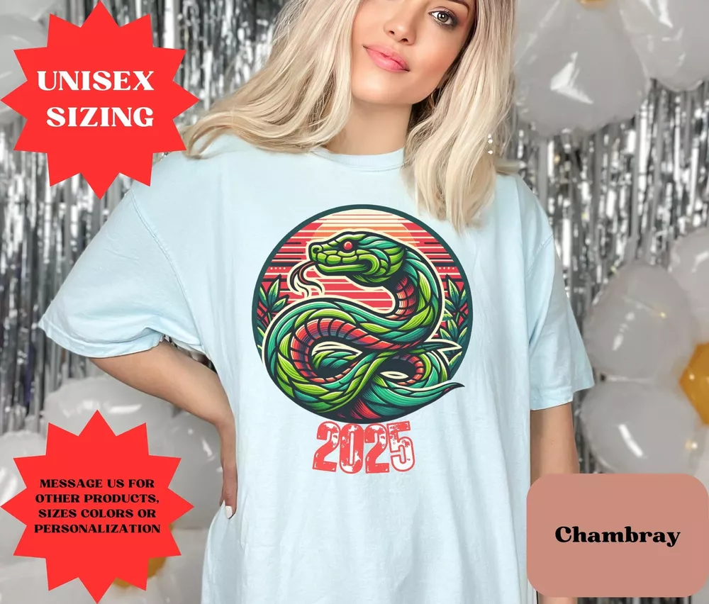 Chinese New Year Snake 2025 Zodiac Lunar New Year Sweatshirt TShirt