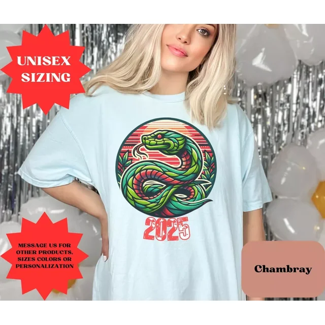 Chinese New Year Snake 2025 Zodiac Lunar New Year Sweatshirt TShirt