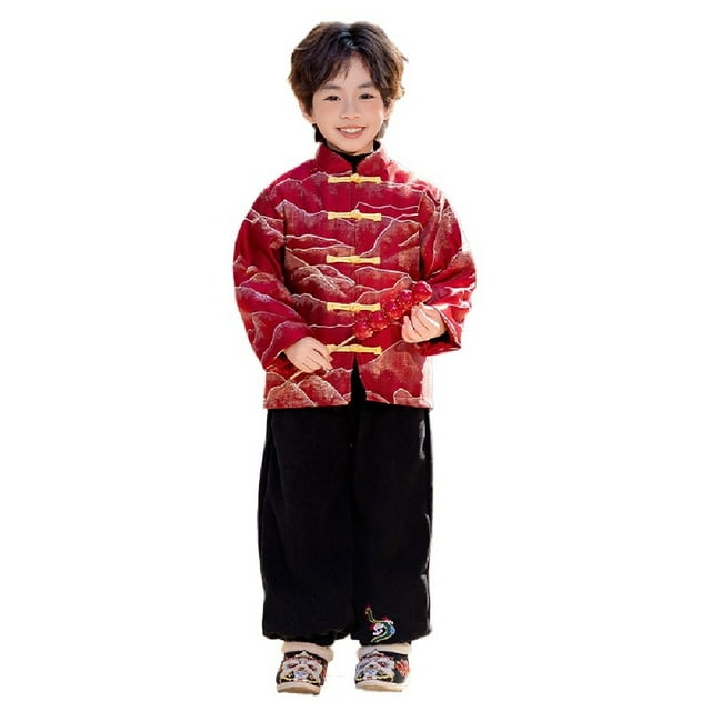 chinese new year red clothes