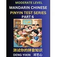 thumbnail image 1 of Chinese Pinyin Test Series (Part 6): Intermediate &amp; Moderate Level Mind Games, Easy Level, Learn Simplified Mandarin, (Paperback), 1 of 1