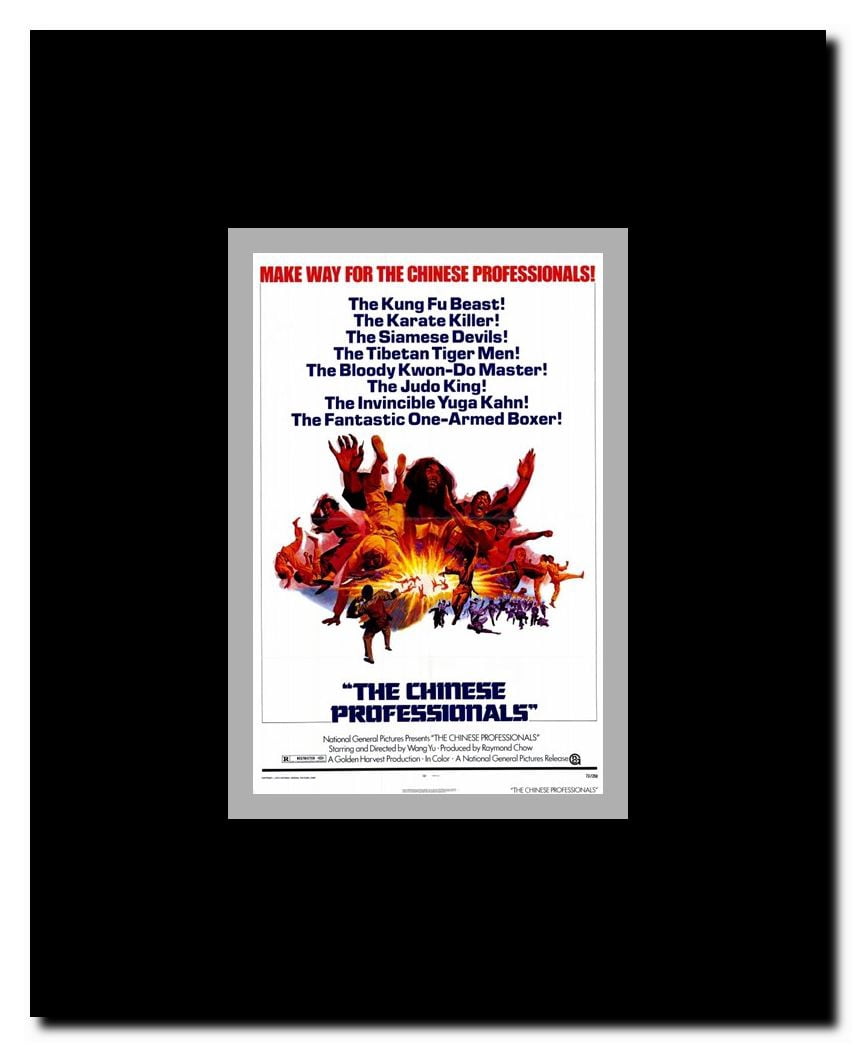 Chinese Professionals Framed Movie Poster