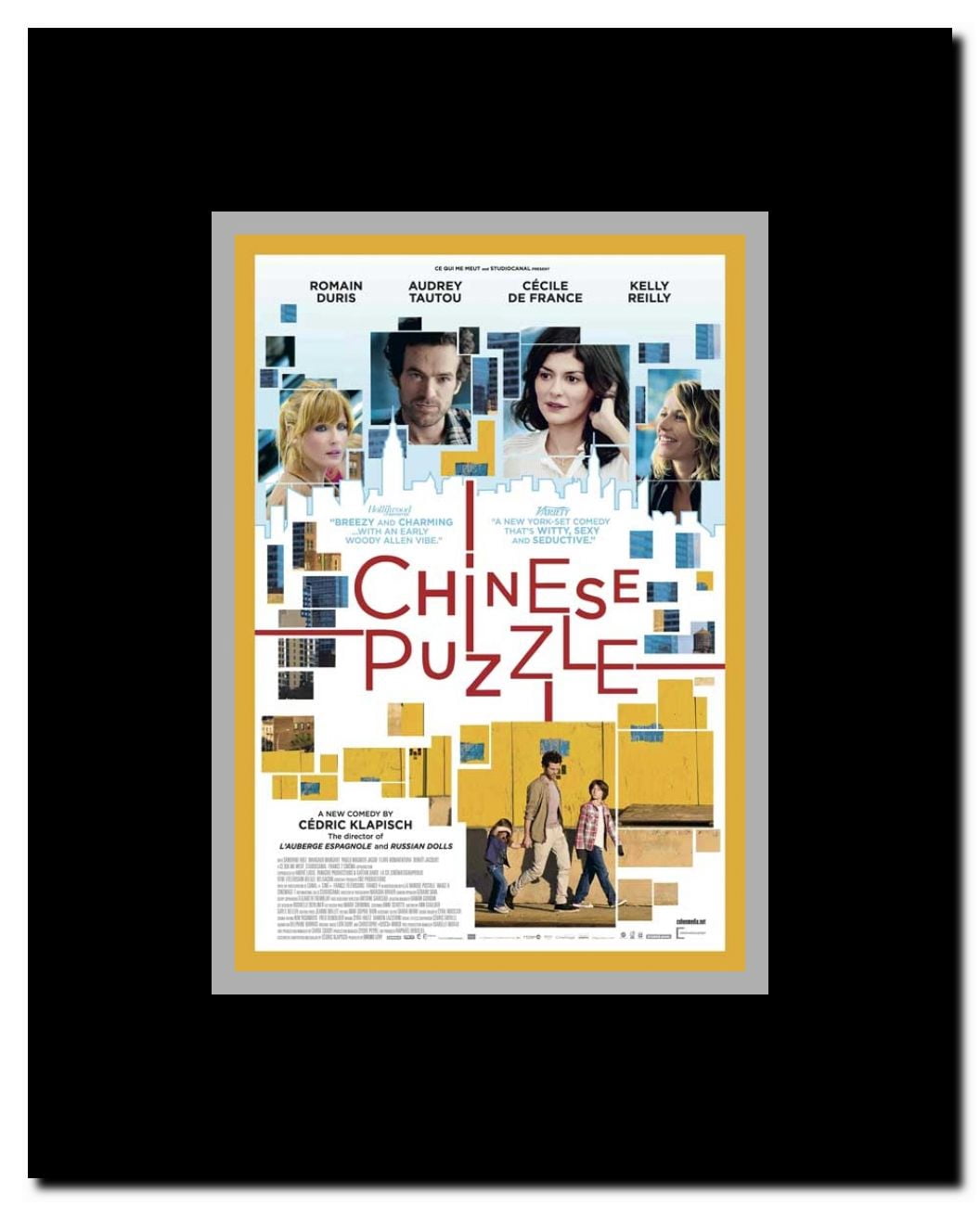 Chinese Puzzle Framed Movie Poster