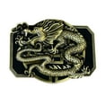 thumbnail image 1 of Chinese Relief Dragon Pattern Buckle Belt Replacing Components Western Heavy Rock Belt Buckle for Adult, 1 of 8