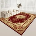 thumbnail image 1 of Chinese Retro Festive Style Luxury Carpets for Living Room Red Decoration Home Bedroom Decor Non-slip Large Rug Washable Mat, 1 of 5