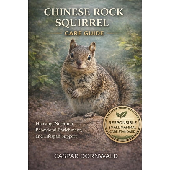 Chinese Rock Squirrel Care Guide: Housing, Nutrition, Behavioral Enrichment, and Lifespan Support, (Paperback)