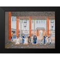 thumbnail image 1 of Chinese School 24x19 Black Modern Framed Museum Art Print Titled - Scenes From Imperial Court Life. 19th Century, 1 of 4
