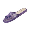 thumbnail image 1 of Chinese Slippers for Women, Mesh Floral Flats Slippers, Breathable Plum Blossom Embroidered Anti-slip Sandals 38, 1 of 9
