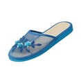 thumbnail image 1 of Chinese Slippers for Women, Mesh Floral Flats Slippers, Breathable Plum Blossom Embroidered Anti-slip Sandals 39, 1 of 8