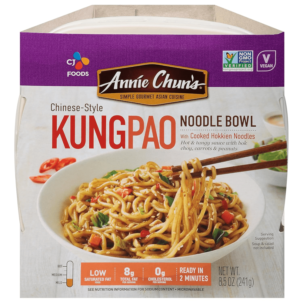 Chinese Style Kung Pao Noodle Bowl - 6 Pack