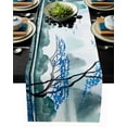 thumbnail image 1 of Chinese Style Landscape Painting Ink Painting Table Runner Home Wedding Table Mat Centerpieces Decoration Dining Long Tablecloth, 1 of 7