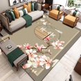 thumbnail image 1 of Chinese Style Living Room Rug with Flower Bird Painting Pattern Carpet Lounge Soft Carpet Waterproof, 1 of 5