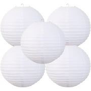 Chinese Style Paper Lanterns, Set of 5, Suitable for Party Decoration