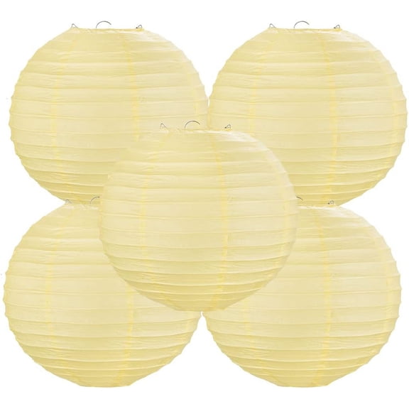 Chinese Style Paper Lanterns, Set of 5, Suitable for Party Decoration