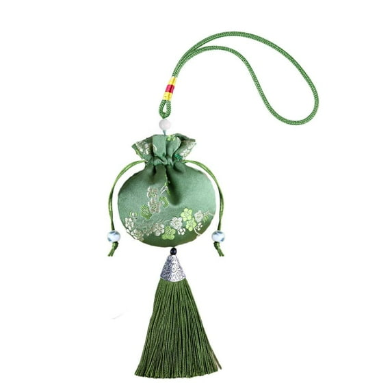 Chinese Style Sachet Jewelry Bag Embroidery Bag Coin Purse Car Pendant+ H9V6