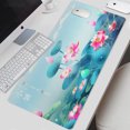 Chinese Style Summer Flower Mouse Pad Gamer XL Large Mousepad XXL Mouse