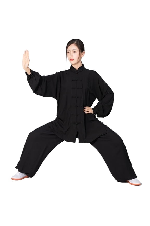 Chinese Tai Chi Uniform Cotton Wushu Kung Fu Clothing Martial Arts Wing Chun Suit Taichi Performance Tang Suit