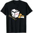 thumbnail image 1 of Chinese Take Out Fortune Cookie Asian Inspired Graphic T-Shirt, 1 of 6