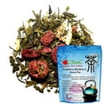thumbnail image 1 of Chinese Tea Culture Raspberry Blackberry Green Tea, sweet fruity and nippy, not only a feast for the eyes but also a very special taste experience, delicious to enjoy hot or iced, loose leaf tea - 8oz, 1 of 4