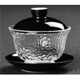 thumbnail image 1 of Chinese Tea Cup Gaiwan Teapot Tureen Gaiwan For Travel Puer Heat-resistant Glass Bowl With Ceramic Lid Kung Fu Tea Set, 1 of 8