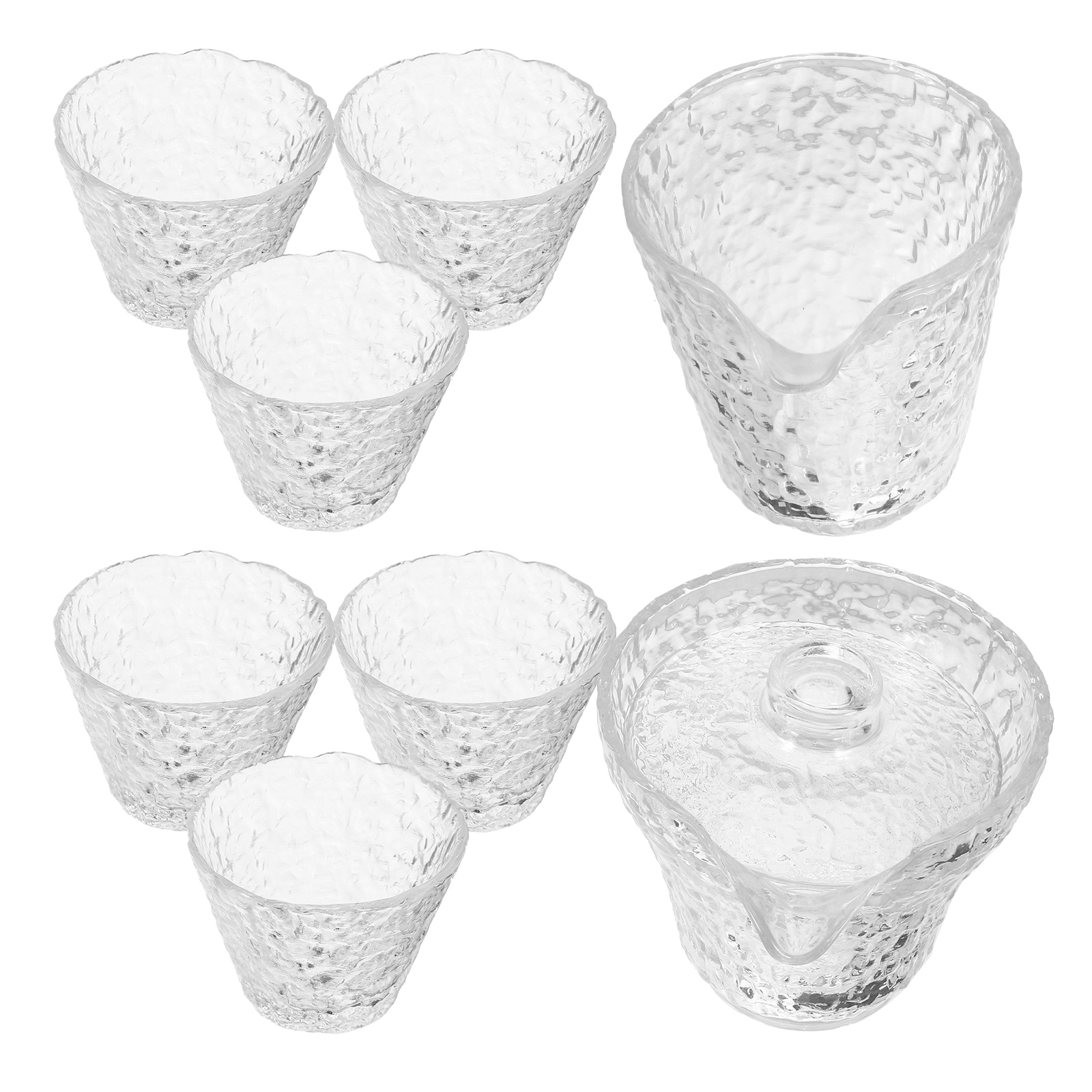 Chinese Tea Set Know Mug Tea Cups Glass Tea Cup Chinese Tea Brewing Kit