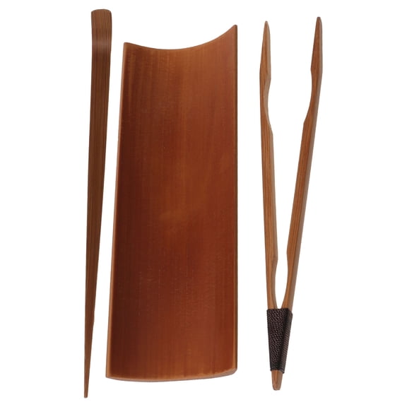 Chinese Tea Set Scoop Accessories Gifts Ceremony for Loose Needle Manual Bamboo