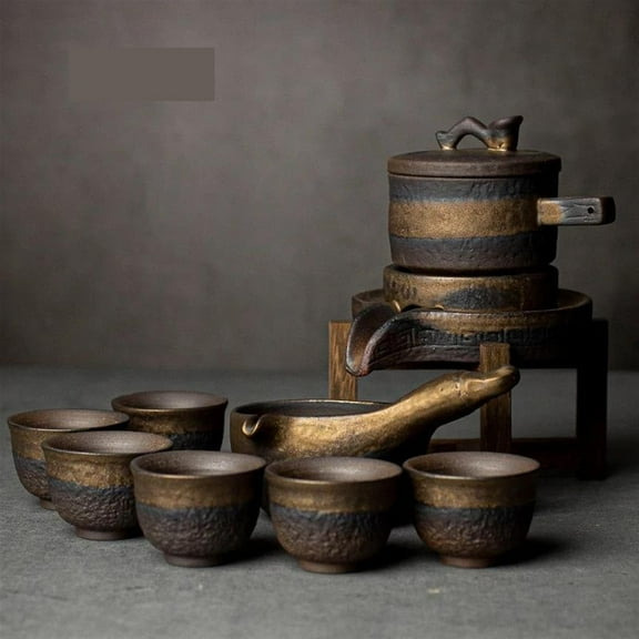 Chinese Teaware Sets Drinkware Japanese Ceramic Teapot With 6 Cups A Tea Set