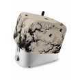 thumbnail image 1 of Chinese Toaster Cover 4 Slice, Large Kitchen Appliance Covers, Black White Tree Flowers Traditional Ink Painting Toaster Oven Cover with Loop, Bread Machine Cover Polyester Dust Cover Protection, 1 of 4
