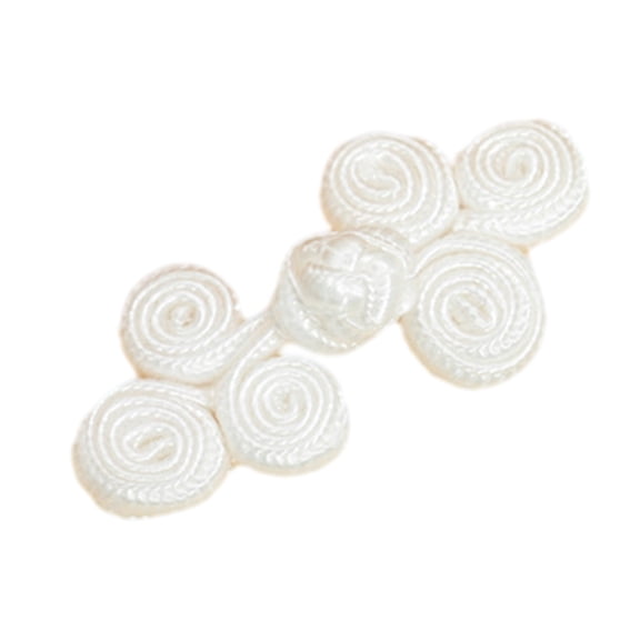 Chinese Traditional Button Sewing Crafted Frog Buttons Sew On for Handcraft Cheongsam Embellishment