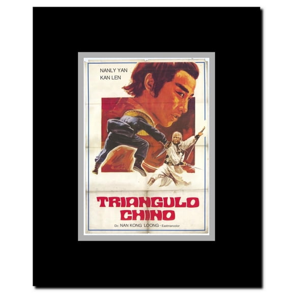 Chinese Triangle Framed Movie Poster
