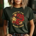 Chinese Year of the Snake 2025 TShirt Bold and Festive Design to