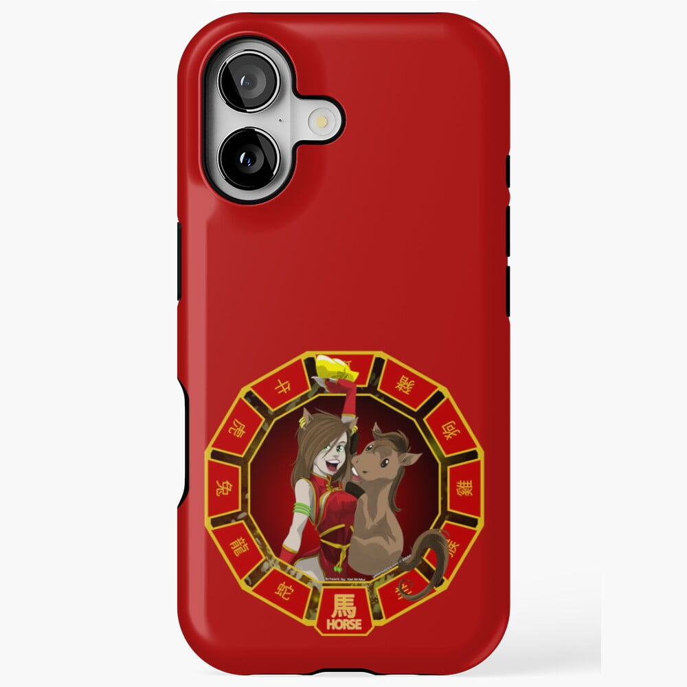 Chinese Zodiac Horse Design Style Phone Case 17 16 15 14 13 12 11 Pro ...