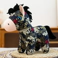 thumbnail image 1 of Chinese Zodiac Horse Stuffed Animal Kawaii Cute Pony Plush Toy Soft Horse Charm Christmas Gifts Lunar New Year Gift idea Home Decor Adorable Plush Accessories Birthday Presents Holiday Decorative Toy, 1 of 7
