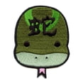 thumbnail image 1 of Chinese Zodiac Patch Snake Embroidered Iron On, 1 of 2