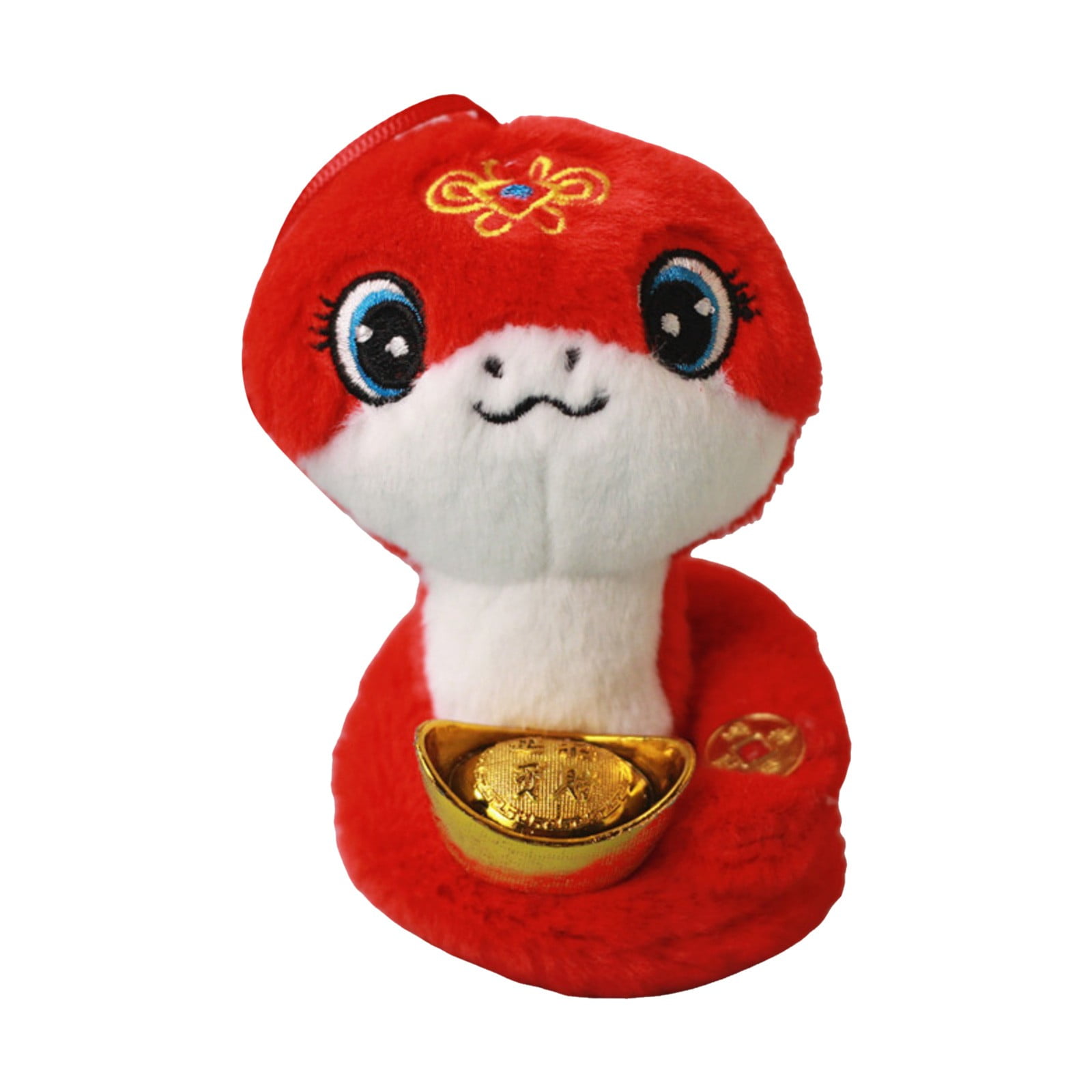 Chinese Zodiac Snake Plush 10 CM, Lucky Snake 2025 Stuffed Plush