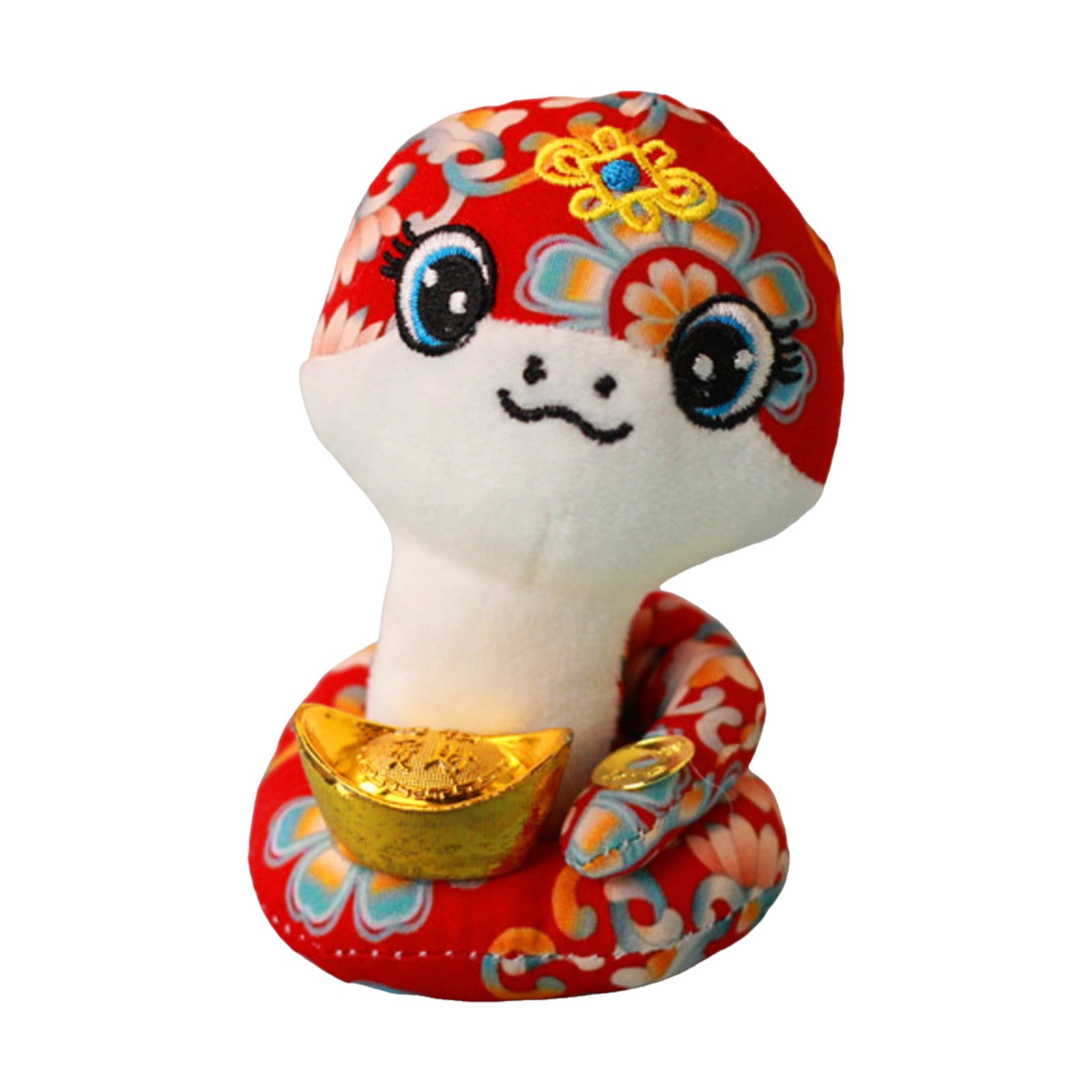 Chinese Zodiac Snake Plush 10 CM, Lucky Snake 2025 Stuffed Plush