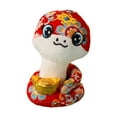Chinese Zodiac Snake Plush 10 CM, Lucky Snake 2025 Stuffed Plush
